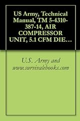 Used, US Army, Technical Manual, TM 5-4310-387-14, AIR COMPRESSOR for sale  Delivered anywhere in UK