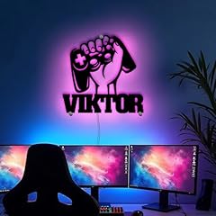 Personalisiertes gamer led gebraucht kaufen  Wird an jeden Ort in Deutschland