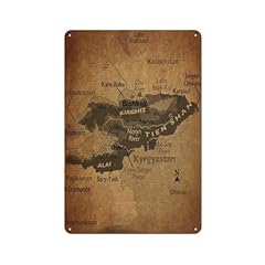 Vintage maps kyrgyzstan for sale  Delivered anywhere in USA 