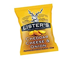 Listers crisps cheddar for sale  Delivered anywhere in Ireland