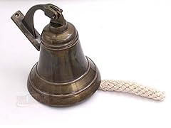 Solid brass bell for sale  Delivered anywhere in USA 