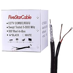 Fivestarcable rg6 siamese for sale  Delivered anywhere in USA 