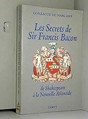 Secrets sir francis d'occasion  Livré partout en France