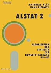 Alstat algorithmen der d'occasion  Livré partout en France