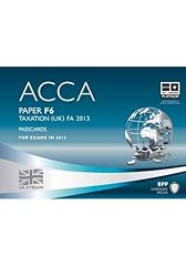 Acca taxation fa2013 for sale  Delivered anywhere in UK