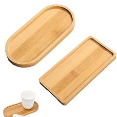 Pcs bamboo tray for sale  Delivered anywhere in UK