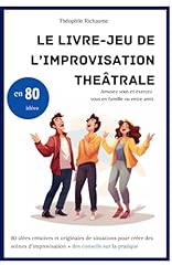 Livre jeu improvisation d'occasion  Livré partout en France