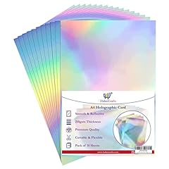Holographic card silver for sale  Delivered anywhere in UK