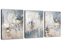 Abstract Canvas Wall Art Contemporary Canvas Pictures Wall Decor Modern Canvas Artwork Abstract Painting Prints Framed Ready to Hang 12" x 16" x 3 Pieces for sale  Delivered anywhere in Canada