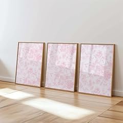 Pink flower wall for sale  Delivered anywhere in USA 