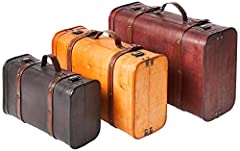 Vintiquewise QI003068.3 3-Colored Vintage Style Luggage for sale  Delivered anywhere in USA 