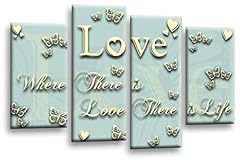 Love quote wall for sale  Delivered anywhere in UK
