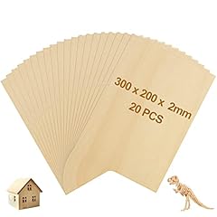 Lolysic 20pcs basswood for sale  Delivered anywhere in UK