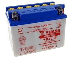 Yuasa yb4l batteria usato  Spedito ovunque in Italia 