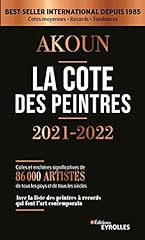 Cote peintres 2021 d'occasion  Livré partout en France