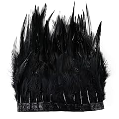 Black rooster feather for sale  Delivered anywhere in USA 