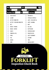 Electric forklift inspection for sale  Delivered anywhere in USA 