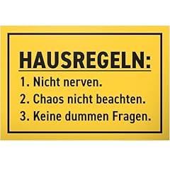Dankedir hausregeln lustig gebraucht kaufen  Wird an jeden Ort in Deutschland