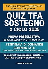 Quiz tfa sostegno usato  Spedito ovunque in Italia 