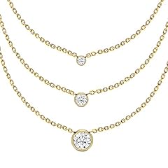 Diamond solitaire necklace for sale  Delivered anywhere in USA 