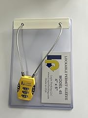 Locking parking permit for sale  Delivered anywhere in USA 