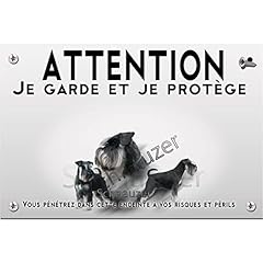 Plaque plastique attention d'occasion  Livré partout en France