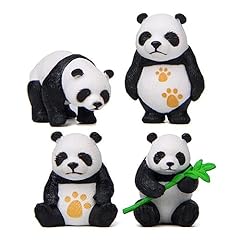 4pcs panda miniature d'occasion  Livré partout en France