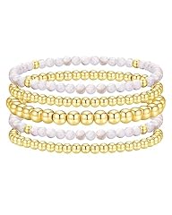 Gold beaded bracelets for sale  Delivered anywhere in USA 