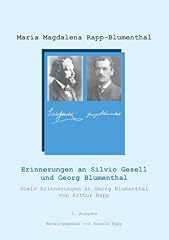 Erinnerungen silvio gesell gebraucht kaufen  Wird an jeden Ort in Deutschland