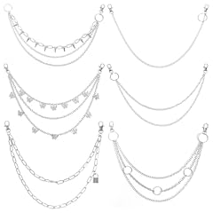 Silver chain belt for sale  Delivered anywhere in USA 