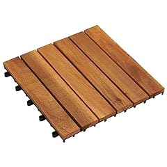 Vidaxl acacia decking for sale  Delivered anywhere in UK
