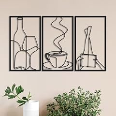 Pieces metal wine for sale  Delivered anywhere in USA 