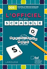 dictionnaire officiel scrabble d'occasion  Livré partout en France