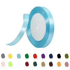 Skyblue ribbon 10mm for sale  Delivered anywhere in UK