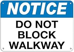 Warning sign block for sale  Delivered anywhere in USA 