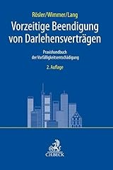 Vorzeitige beendigung darlehen gebraucht kaufen  Wird an jeden Ort in Deutschland