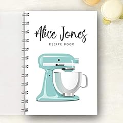 Personalised recipe notebook for sale  Delivered anywhere in Ireland