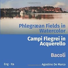 Phlegraean fields watercolor usato  Spedito ovunque in Italia 