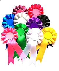 Mixed blank rosettes for sale  Delivered anywhere in UK