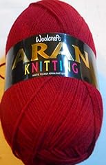 Woolcraft aran knitting for sale  Delivered anywhere in UK