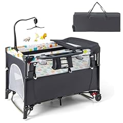 Costway travel cot for sale  Delivered anywhere in UK