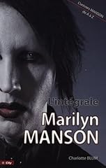 Intégrale marilyn manson d'occasion  Livré partout en Belgiqu