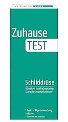 Zuhausetest schilddrüse test gebraucht kaufen  Wird an jeden Ort in Deutschland