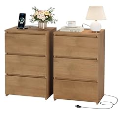 Fotosok wood nightstand for sale  Delivered anywhere in USA 