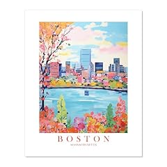 Boston travel print for sale  Delivered anywhere in USA 