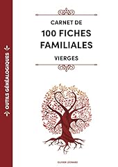 Outils généalogiques carnet d'occasion  Livré partout en France