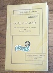 Salammbô introduction notes d'occasion  Livré partout en France