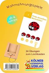 Wahrnehmungsspiele kartensatz  gebraucht kaufen  Wird an jeden Ort in Deutschland