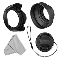 55mm lens hood for sale  Delivered anywhere in UK