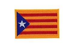 Catalan flag embroidered for sale  Delivered anywhere in UK